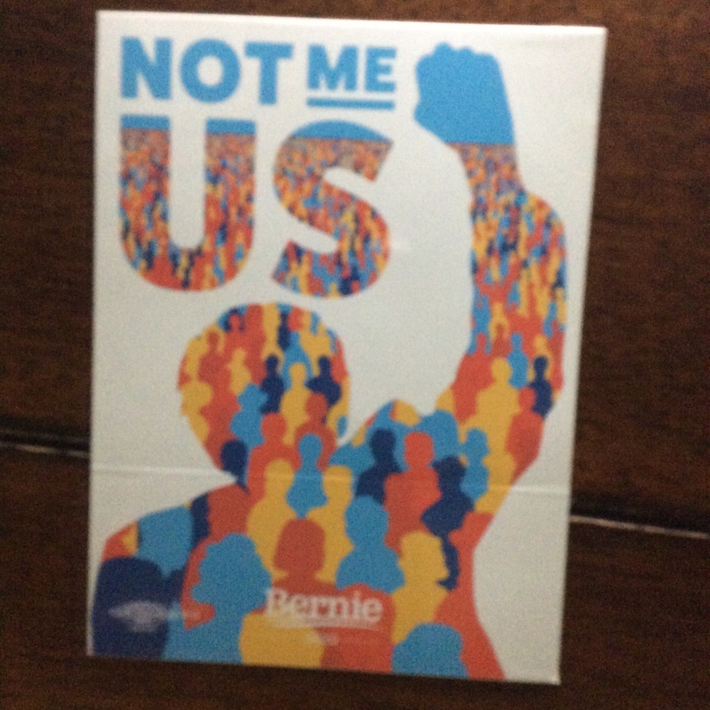 Not Me Us Sticker
